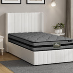 Bed Frame with Mattress Set King Single Gas Lift Boucle BILY