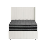 Bed Frame with Mattress Set King Single Gas Lift Boucle BILY