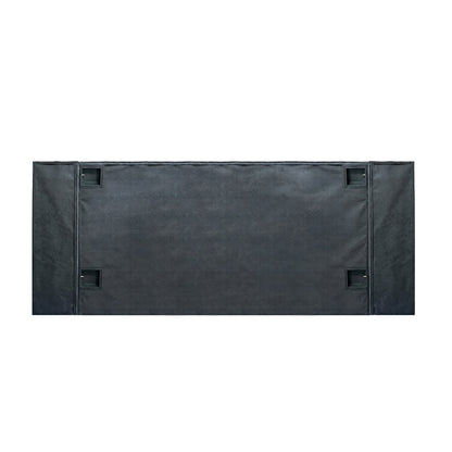 Bed Frame King Gas Lift Storage Oversized Headboard Velvet