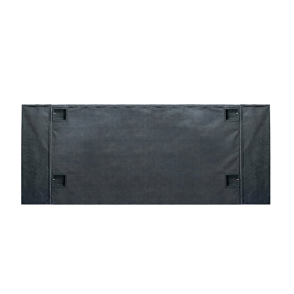 Bed Frame Queen Gas Lift Storage Oversized Headboard Velvet