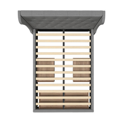Bed Frame Double Size Frames with 4 Storage Drawers Collection