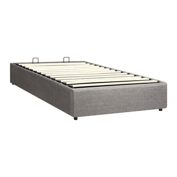  Bed Frame Single Size Gas Lift Base With Storage