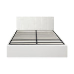 Bed Frame Double/King/King Single/Queen/Single Size Gas Lift Base PU Leather ZOE