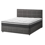 Bed Frame With Mattress Set Double Queen & King Size Gas Lift Grey BOSS