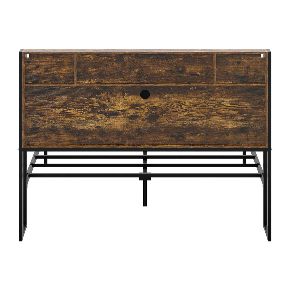 Double Bed Frame Storage Drawer 213.5x138x115cm