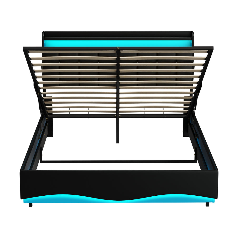 Double Bed Frame With Storage