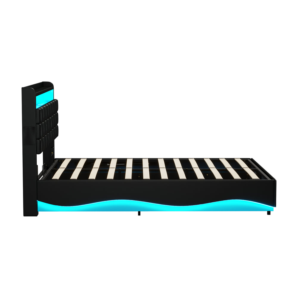 Double Bed Frame With Storage