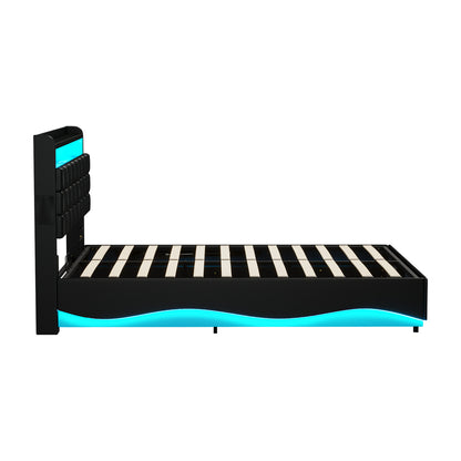 Queen Bed Frame Storage Headboard