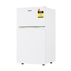 80L Bar Fridge Mini Freezer Refrigerator White