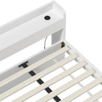 Single Queen King & Double Bed Frame with USB Charging Ports & 2 Storage Drawers Bedroom Furniture