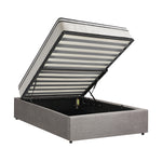 Bed Frame King & Single Size Storage Platform with Mattress