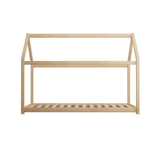 Wooden Bed Frame Single Wood Mattress Base Pine Timber Platform