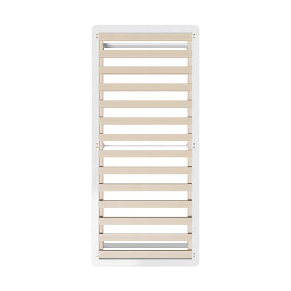 Double/King Single/Queen Wooden Bed Frame Solid Pine Timber White