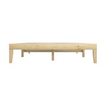 Bed Frame King Size Pine Wood Bed Base