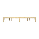 Bed Frame King Size Pine Wood Bed Base