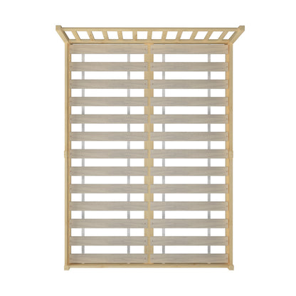 Bed Frame King Size Wooden Timber Mattress Base Wood Headboard Bedroom