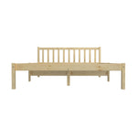 Bed Frame King Size Wooden Timber Mattress Base Wood Headboard Bedroom