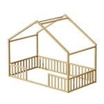 King Single Kids Wooden Bed Frame With Timber Base Natural Finish Bedroom Furniture