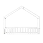 King Single Kids Wooden Bed Frame With Timber Base Natural Finish Bedroom Furniture
