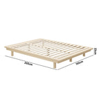 Bed Frame Wooden Bed Base Timber Platform