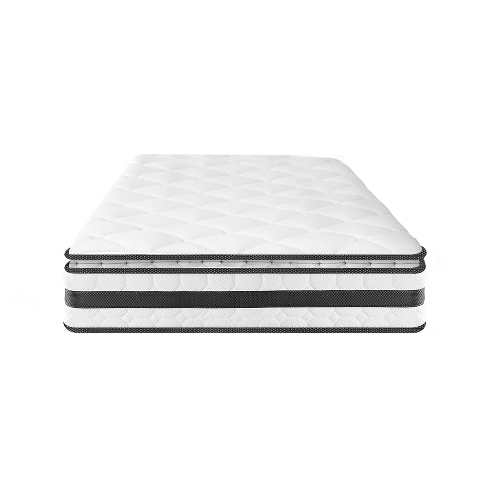 King Single Kids Bed Frame Mattress Set Wooden Teepee House Beds