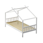 Bed Frame Wooden Kids Single Timber House Beds