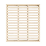 Wooden Bed Frame King Size Cage-like Base
