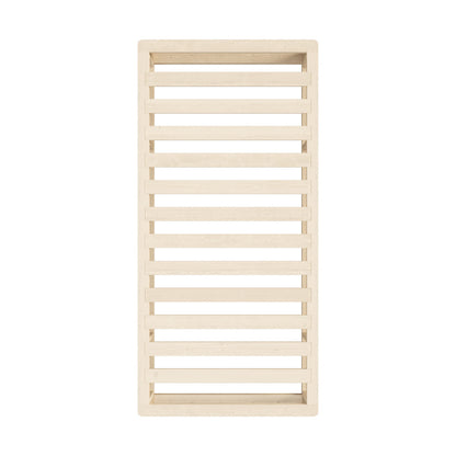 Wooden Bed Frame Single Size Cage-like Base