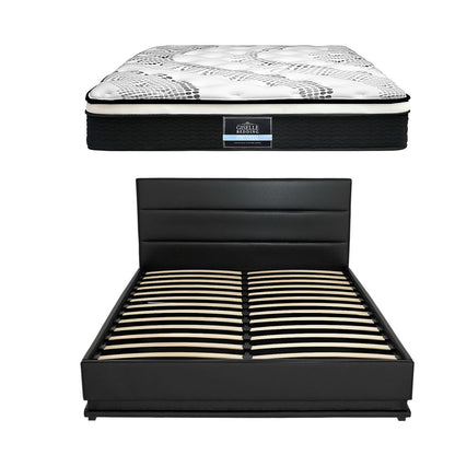 Queen Bed Frame With RGB LED 190x137cm
