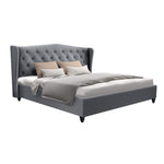 Bed Frame King Size Grey Pier