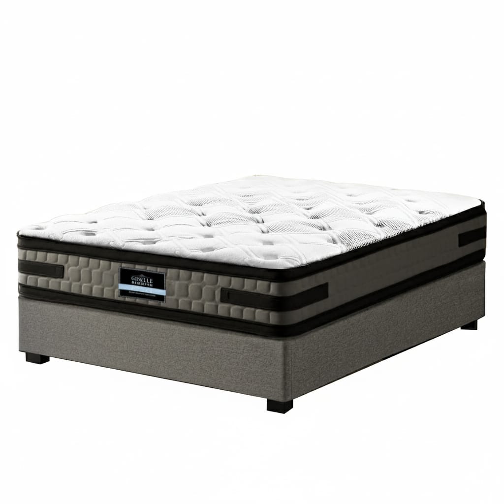King Single Bed Frame Storage Grey 203x107cm