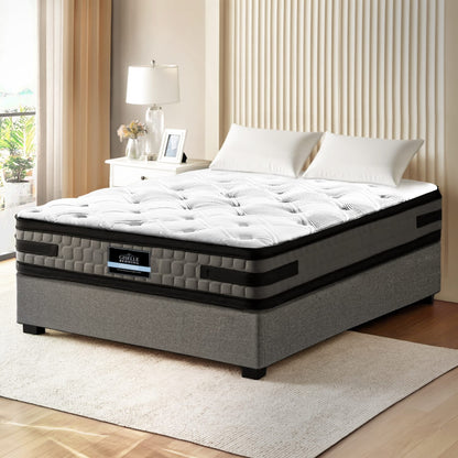 King Single Bed Frame Storage Grey 203x107cm