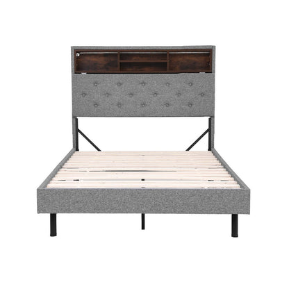 King Single Bed Frame With Storage 107x203cm