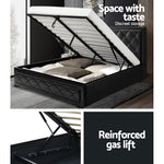 Tiyo Gas Lift Bed Frame - Double