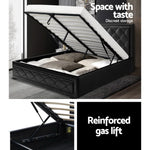 Tiyo Gas Lift Bed Frame - Queen