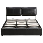 King Bed Frame Gas Lift Storage Drawers | HomeAndLiving