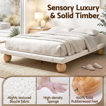Queen Bed Frame Set 205x156cm