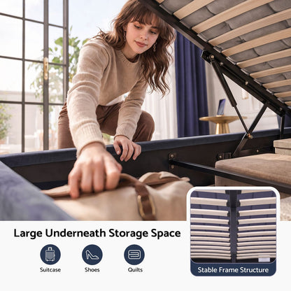 Double Bed Frame With Storage king