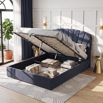 Queen Bed Frame With Storage