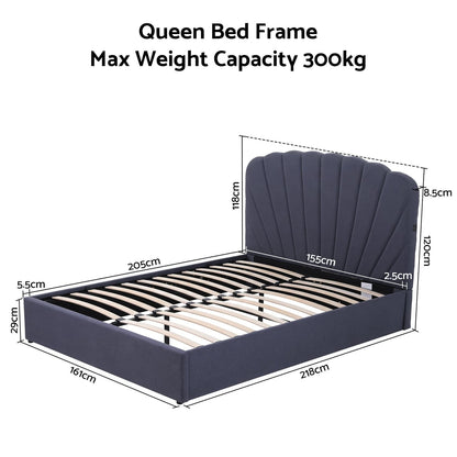 Queen Bed Frame With Storage