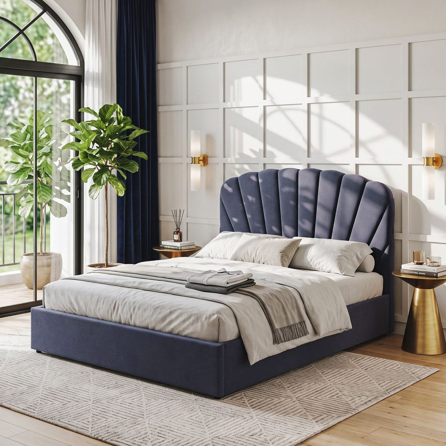 Queen Bed Frame With Storage