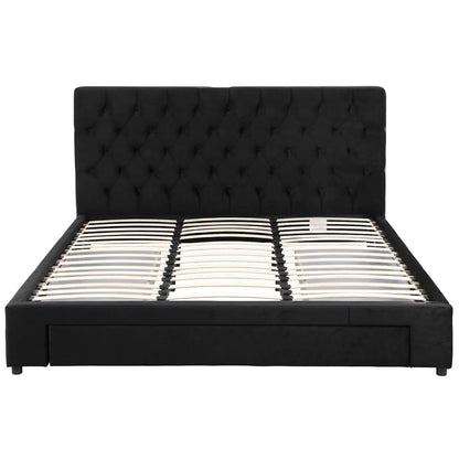 King Bed Frame Storage 2x3cm