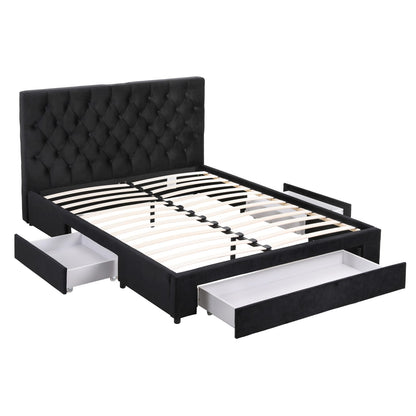 Queen Bed Frame Storage 2x3cm