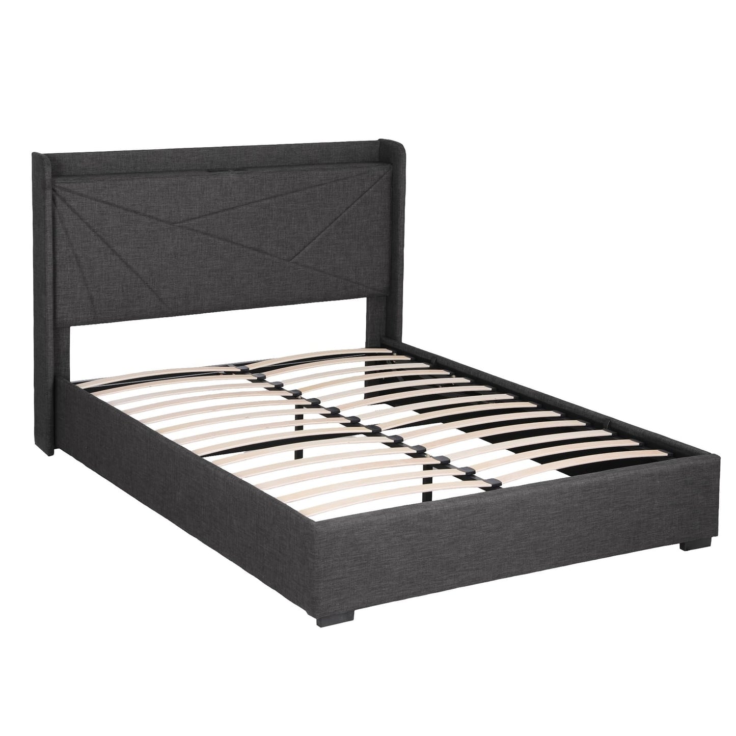 Double Bed Frame Storage 2x3cm