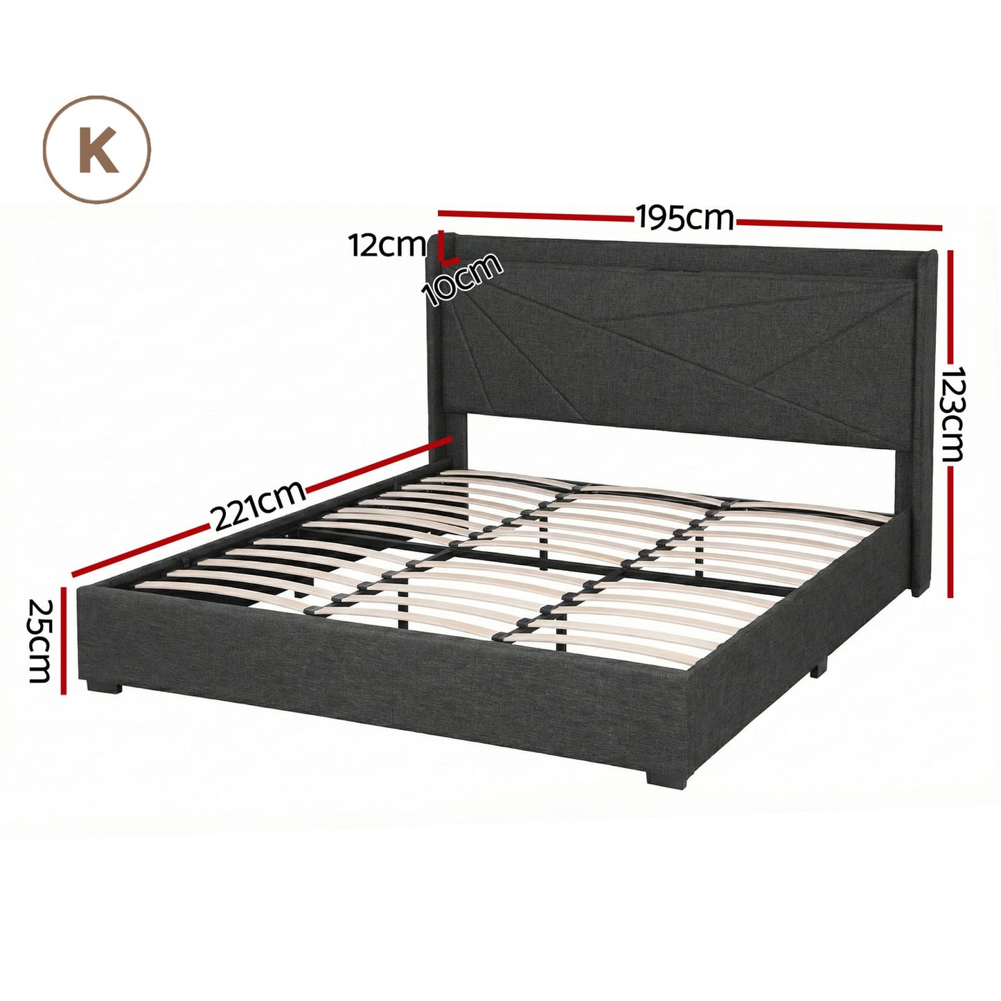 King Bed Frame Storage