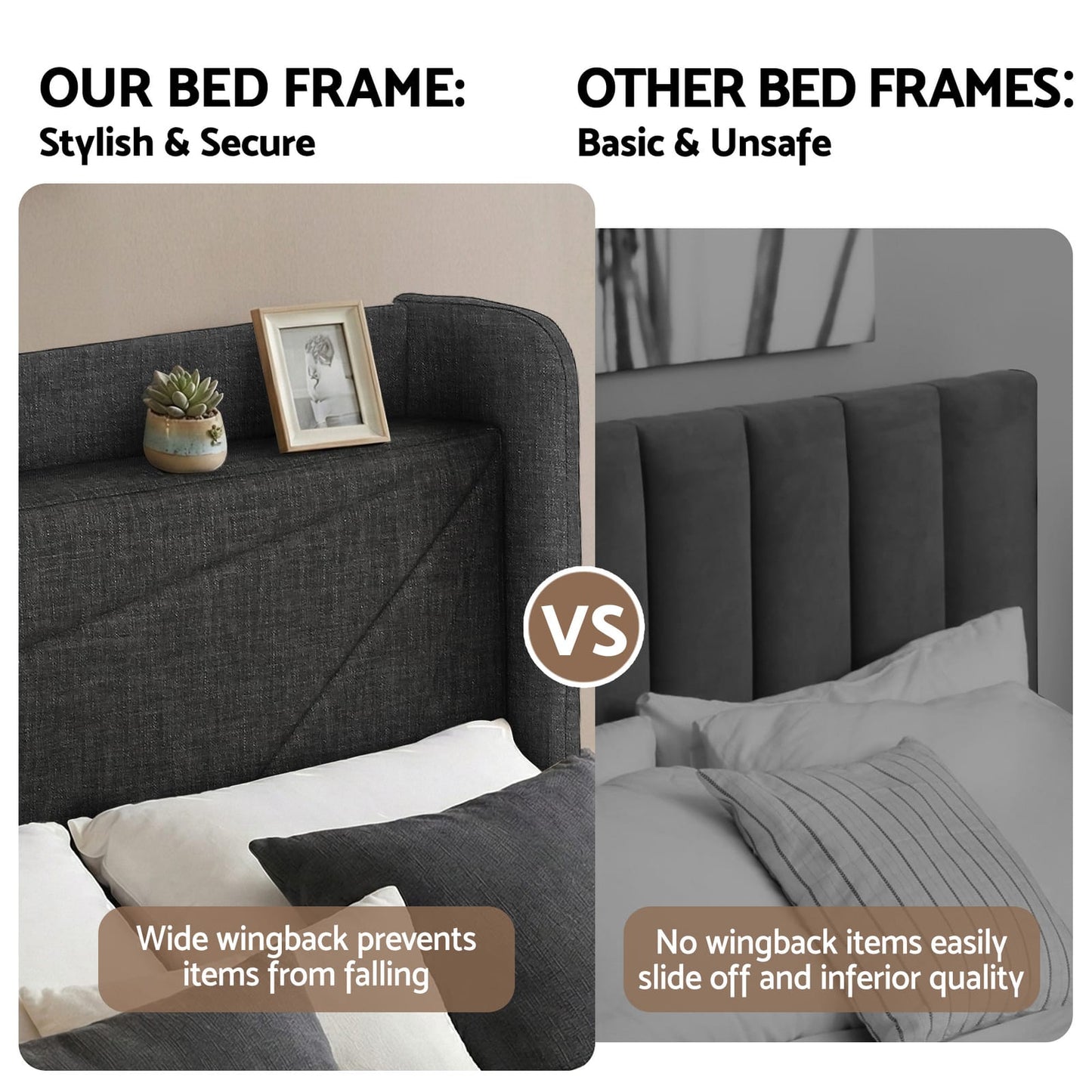 King Bed Frame Storage