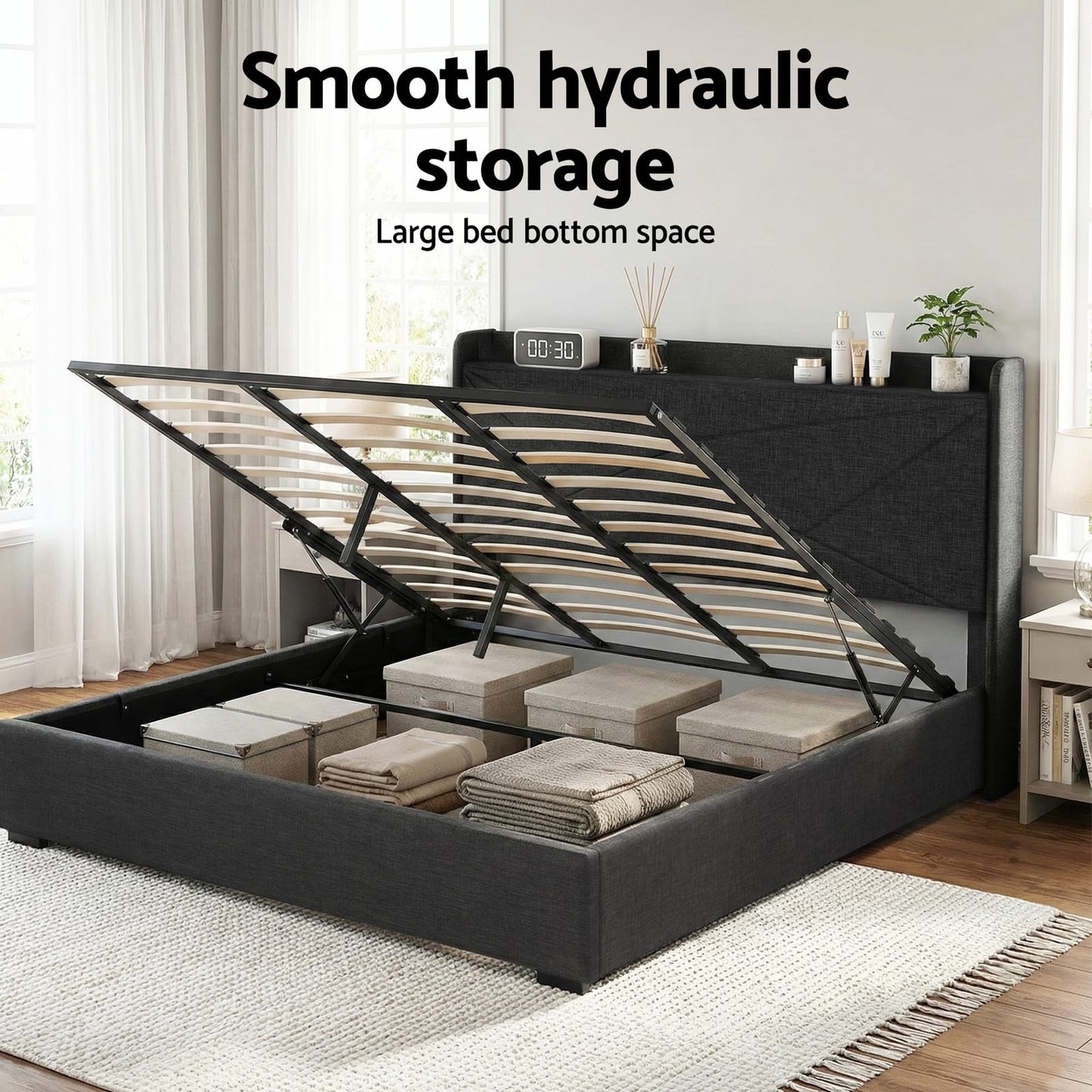 King Bed Frame Storage