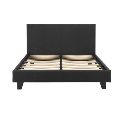 Bed Frame Double Size Charcoal NEO