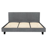 Bed Frame King/Queen Size Grey NEO