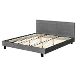 Bed Frame King/Queen Size Grey NEO